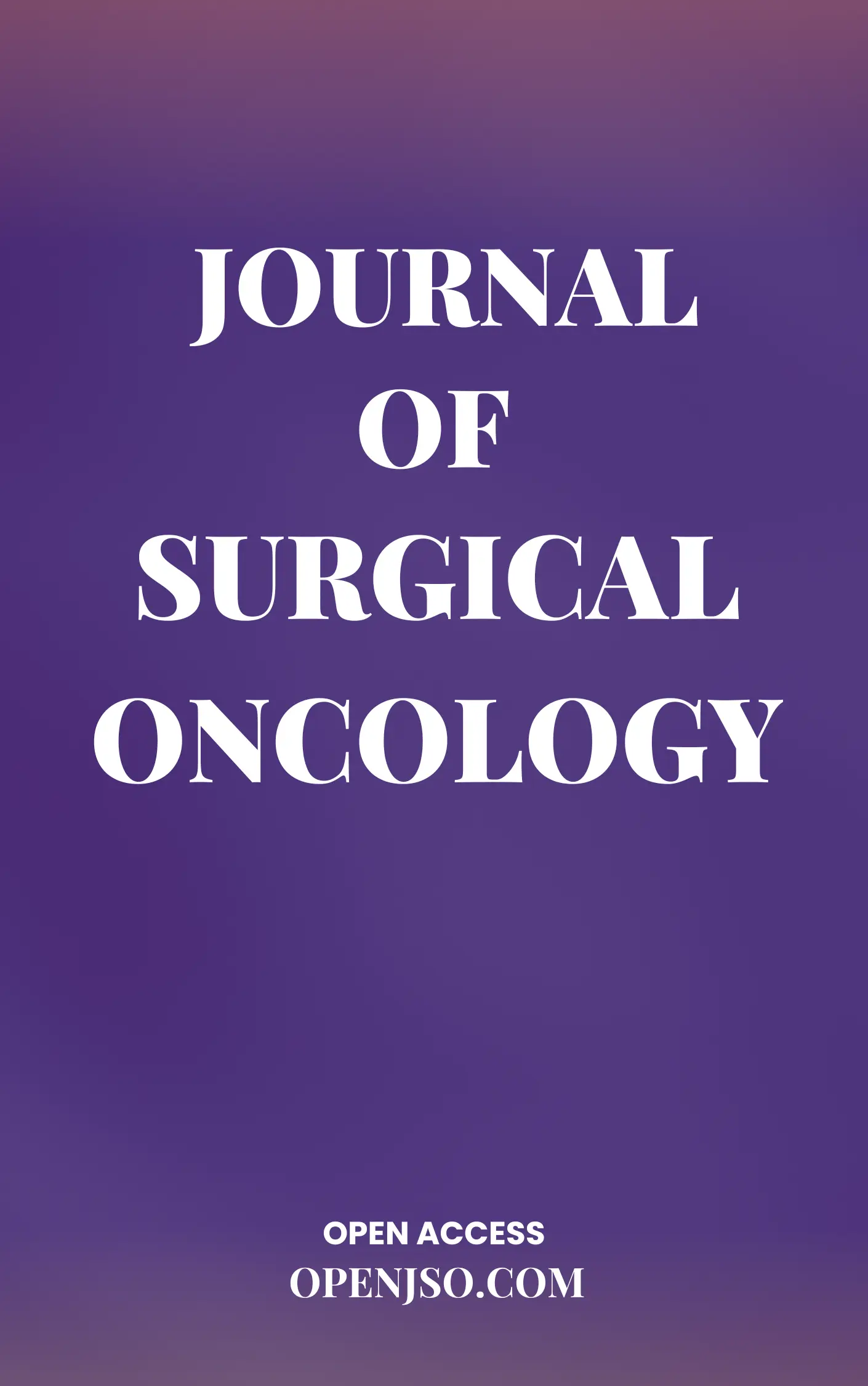 Journal Of Surgical Oncology